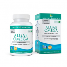 Kwasy Tłuszczowe Omega Nordic Naturals Algae Omega 3 715mg 120softgels