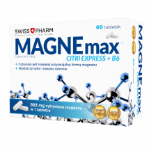 Minerały Magnez SwissPharm MagneMax 60tab