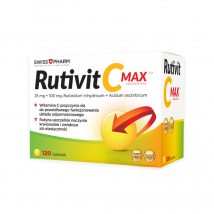 Witaminy Rutyna SwissPharm RutiVit C Max 120tab