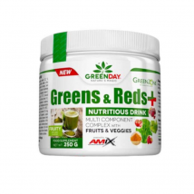 Witaminy i Minerały Kompleks Amix Nutrition Greens&Reds+ 250g