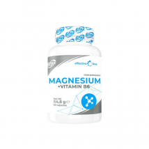 Witaminy i Minerały Magnez + Witamina B6 6PAK EL Magnesium+Vitamin B6 90kaps