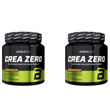 Wielopak 2x BioTechUSA Crea Zero pomarańcza 320g