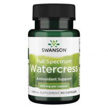 Witaminy i Minerały Swanson FS Watercress 400mg 60kaps