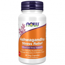 Adaptogeny Ashwagandha Now Foods Ashwagandha Stress Relief 60kaps