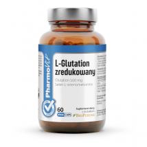 Wsparcie Wątroby Glutation Pharmovit L-Glutation zredukowany 500mg 60vcaps