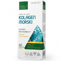 Regeneracja Stawów Kolagen morski Medica Herbs Marine Collagen 60kaps