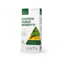 Prawidłowe Trawienie Medica Herbs Gymnema Morwa Berberyna 60kaps