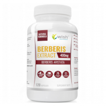 Trawienie WISH Berberis Extract 5:1 400mg 120vkaps