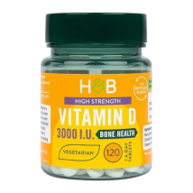 Witamina D Holland&Barrett High.S Vit D3 3000IU 120tabl