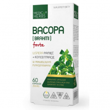 Pamięć i Koncentracja Medica Herbs Bacopa (Brahmi) Forte 60kaps