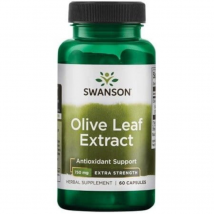 Wsparcie Układu Naczyniowego Liść Oliwy Swanson Olive Leaf Extract 750mg 60kaps