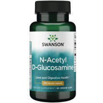 Regeneracja Stawów Swanson N-Acetyl D-Glucosamine 750mg 60vkaps