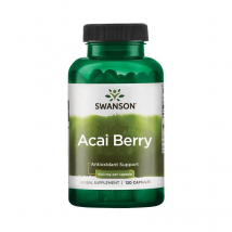 Detoks i Antyoksydanty Swanson Acai owoce 500mg 120kaps