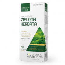 Odchudzanie Medica Herbs Zielona Herbata 60kaps