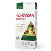 Stres i Nerwy Medica Herbs Schisandra (Cytryniec) 60kaps