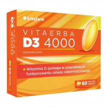Witamina D Erba Farm VitaErba D3 4000j. 60kaps