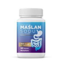 Trawienie Erba Farm Maślan Sodu 300mg 60kaps