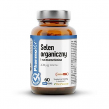 Skóra, Włosy i Paznokcie Pharmovit Selen Organiczny 300ug 60vcaps