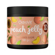 Zdrowa Żywność Frużelina OstroVit Peach Jelly 500g