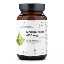Wsparcie Jelit Aura Herbals Maślan sodu 600 mg 90 kaps