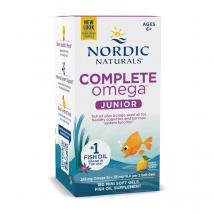 Kwasy Tłuszczowe dla Dzieci Nordic Naturals Complete Omega Junior 90softgels