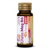 Shot Olimp Chela-Mag B6+D3 Forte SZKŁO Wiśnia 25ml