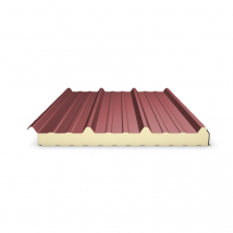 Panneau Sandwich isolé 40mm Ondatherm T RAL 8012 - ARCELOR