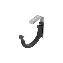 Crochet Pré-monté Gouttière PVC demi-ronde Dev 25 cm Nicoll, Couleur au choix