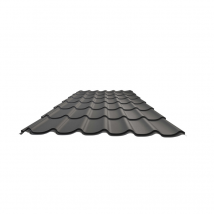 Panneau Tuile isolé 40 à 100 mm Anthracite JI Permapan PIR RAL 7016 - JORISIDE
