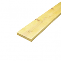 Demi Madrier 38 x 225 mm Sapin Traité Classe 2, Longueur 5 m