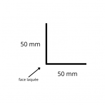 Angle extérieur pour Bardage Steelwood, Longueur 4m