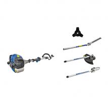 DECESPUGLIATORE TAGLIAERBA TAGLIASIEPI POTATORE MULTIFUNZIONE &quot;4 IN 1&quot; 42,7cc 1,7HP HYUNDAI