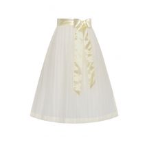 Dirndlschürze Spitze midi 65 cm creme Clara 013138 ~ M