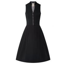 Midi Dirndl 65 cm Gastro schwarz Viona 006944 ~ 34