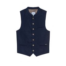 Kinder Trachtenweste dunkelblau Loden Maxl 012217 ~ 140