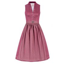Midi Dirndl 65 cm rosenholz Smilla 009992 ~ 34