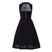 Dirndl lang 80 cm Gastro schwarz Nicki 004562 ~ 36