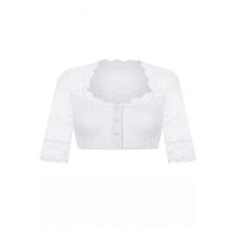 Dirndlbluse weiß Stretch Kathi 012897 ~ 38
