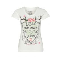 Trachtenshirt creme Manu 007621 ~ M