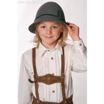 Kinder Trachtenhut grau 100792 ~ 49