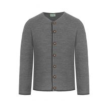 Trachten Strickjacke grau anthrazit Aloisius 015290 ~ 44