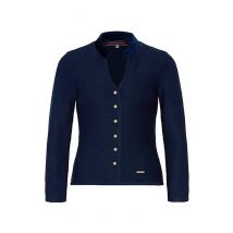Trachten Strickjacke dunkelblau Lena 011867 ~ 32