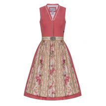 Mini Dirndl 60cm koralle beige Bethany 004741 ~ 30