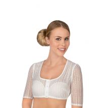 Dirndlbluse creme Candia 003583 ~ 30