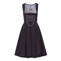 Mini Dirndl 60cm Gastro schwarz Amy 129410 ~ 44