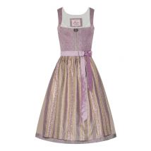 Midi Dirndl 65 cm flieder taupe Sina 014680