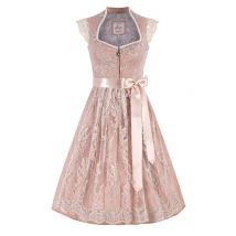 Midi Dirndl 70 cm altrosa creme Astrid 015867