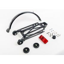 Brompton Rack Set Complete with 4 Rollers and Mudguard