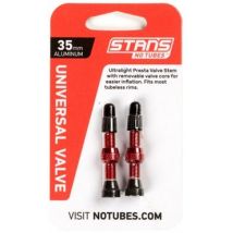 Stans Universal Presta Coloured Alloy Valve Stems Pair