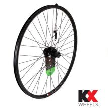 KX Wheels Hybrid Doublewall Q/R Cassette Disc Brake Rear 700c Wheel